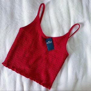 Red Hollister Tank Top